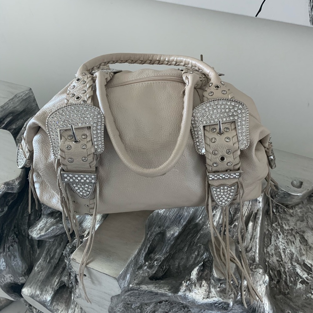 Charm and Luck Designer Buckle HandBag
